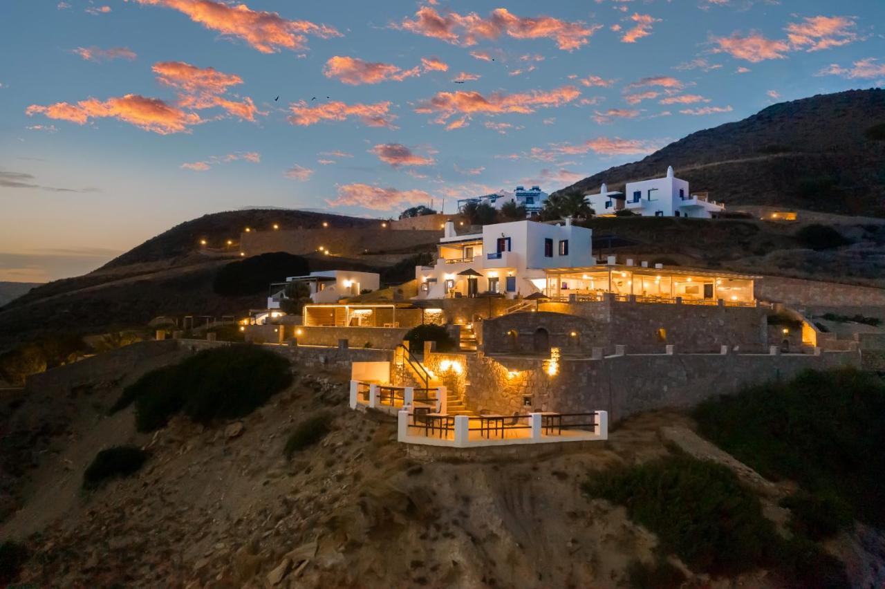 Psaravolada Hotel Milos Agia Kiriaki Beach  Exteriör bild