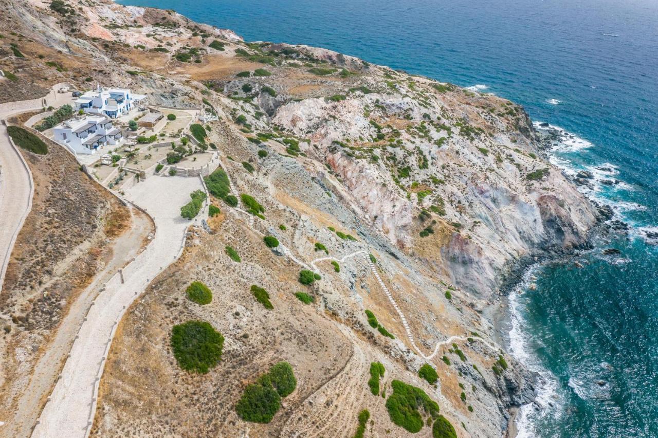 Psaravolada Hotel Milos Agia Kiriaki Beach  Exteriör bild