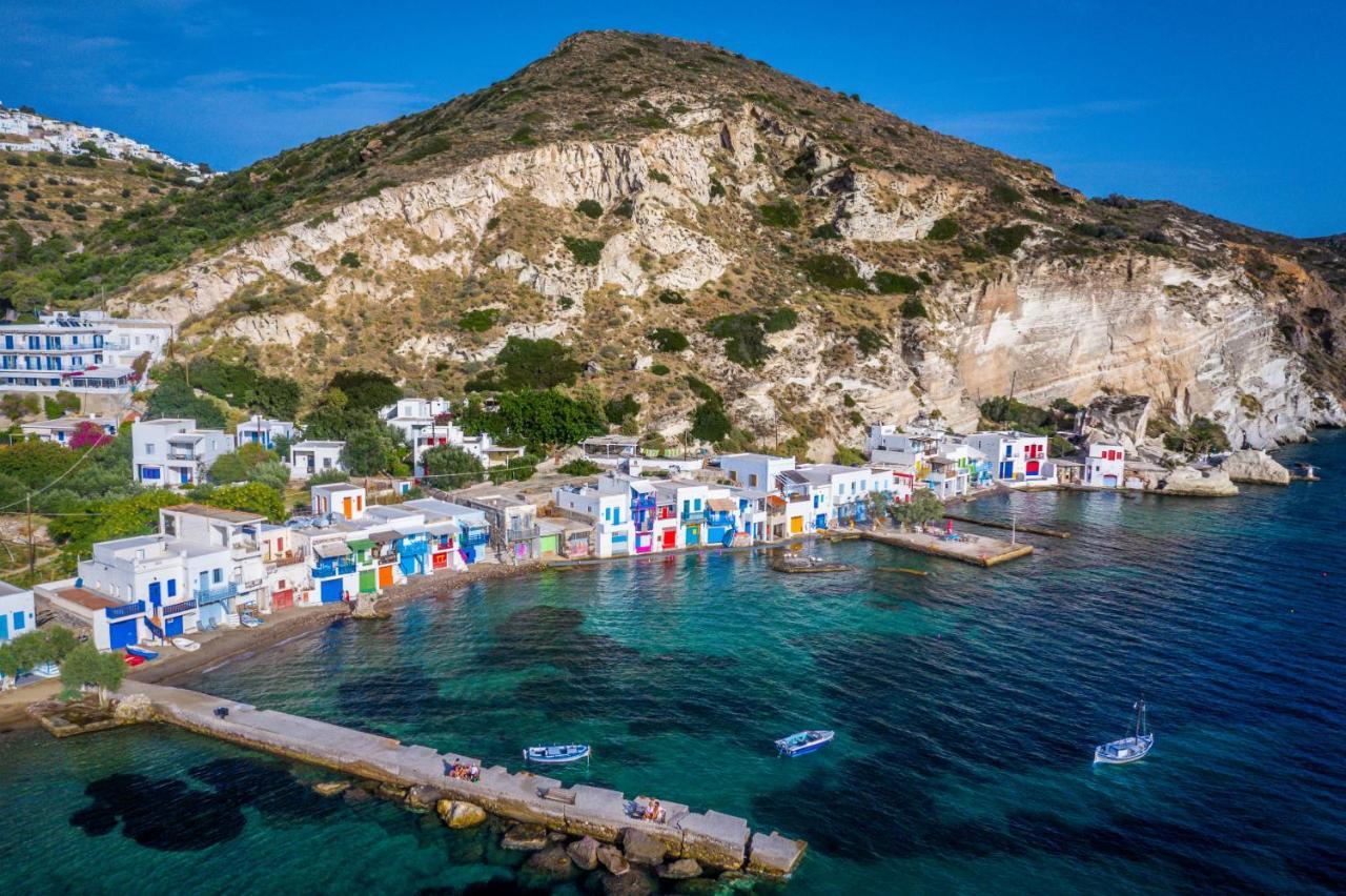 Psaravolada Hotel Milos Agia Kiriaki Beach  Exteriör bild