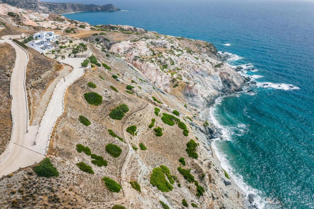 Psaravolada Hotel Milos Agia Kiriaki Beach  Exteriör bild