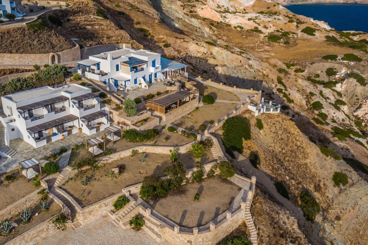 Psaravolada Hotel Milos Agia Kiriaki Beach  Exteriör bild