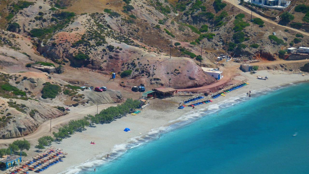 Psaravolada Hotel Milos Agia Kiriaki Beach  Exteriör bild