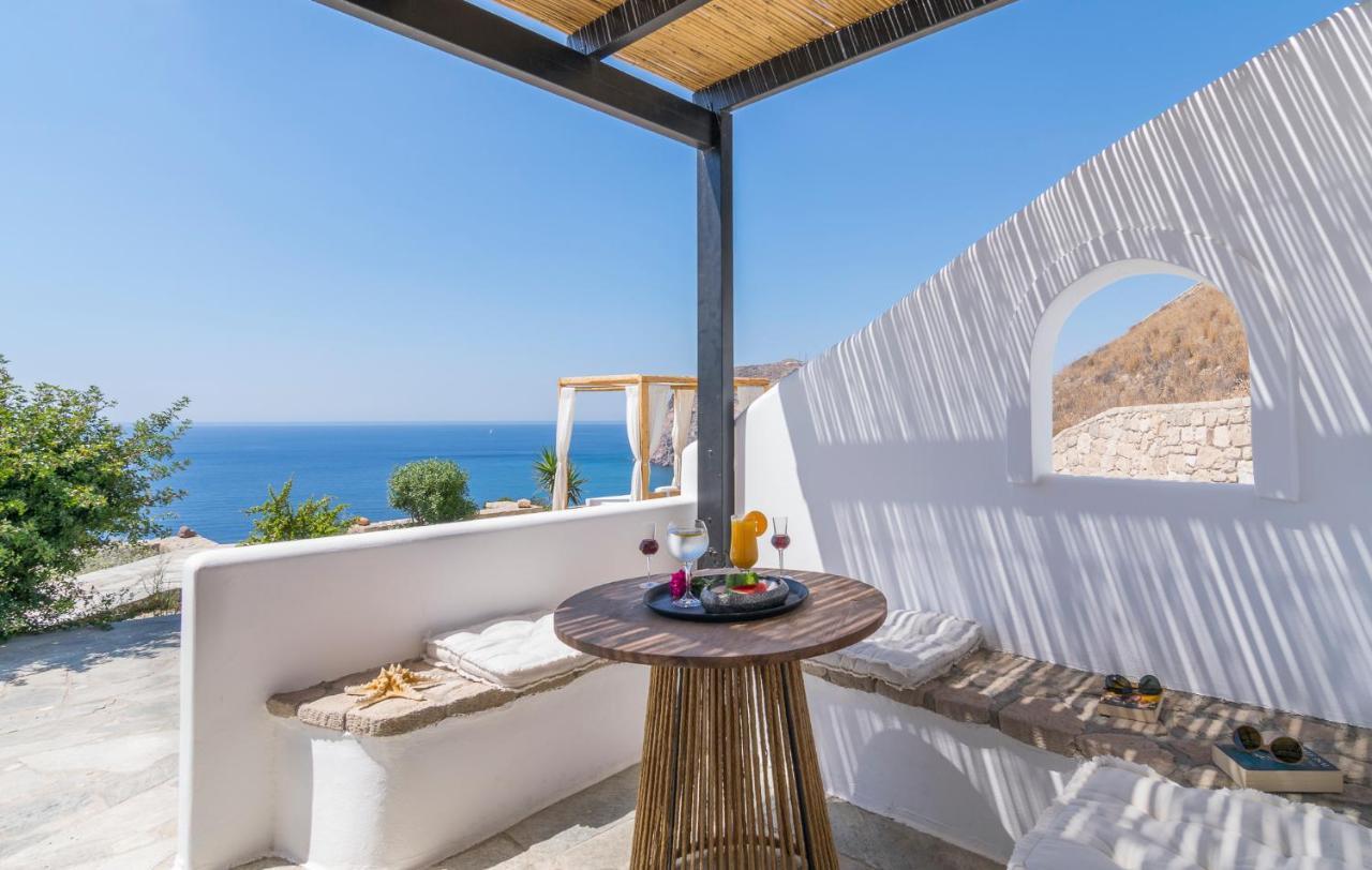 Psaravolada Hotel Milos Agia Kiriaki Beach  Exteriör bild