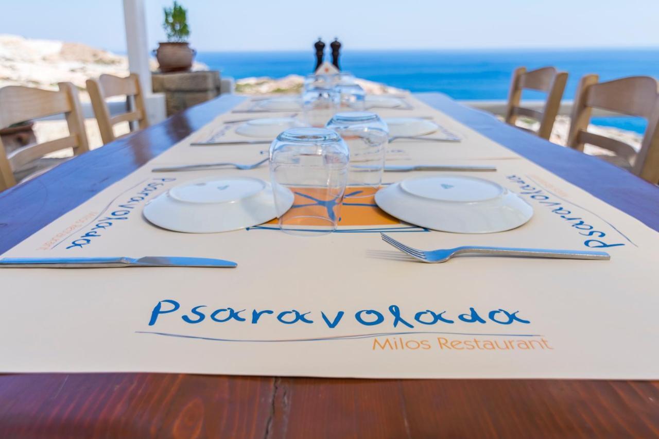 Psaravolada Hotel Milos Agia Kiriaki Beach  Exteriör bild